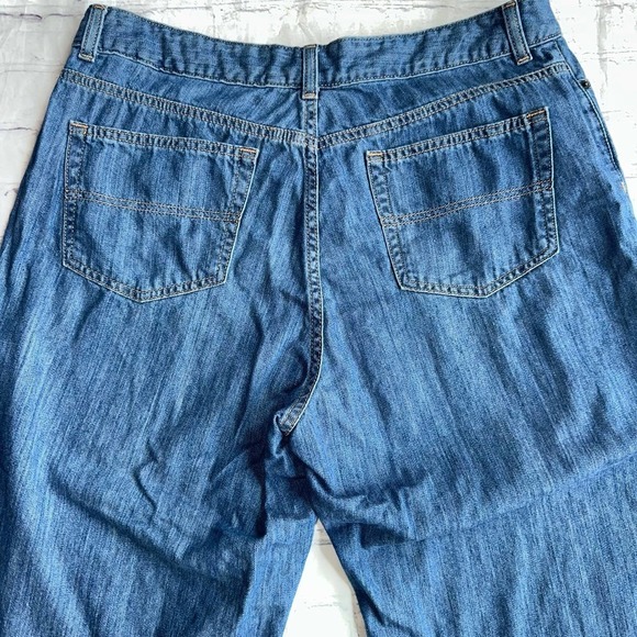 Pristine Vintage Women’s Size 14P Capris Cropped Denim Blue Jeans - Picture 4 of 7